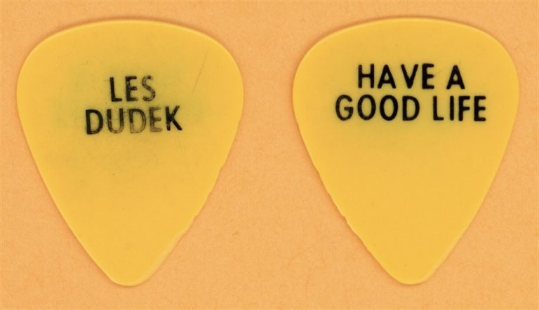 Steve Miller Band Les Dudek Vintage Guitar Pick - 1986 20th Century Tour