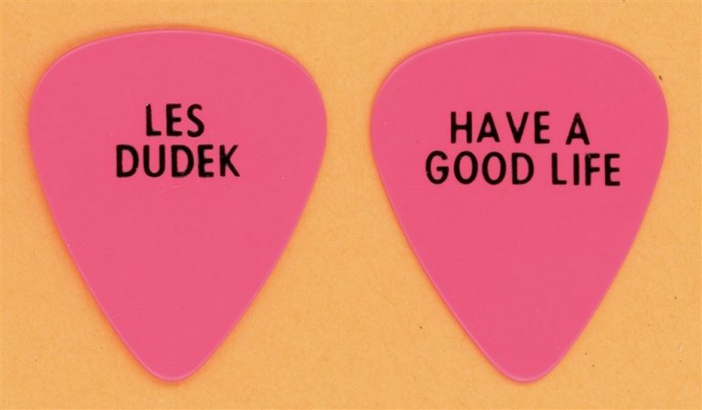 Steve Miller Band Les Dudek Vintage Guitar Pick - 1986 20th Century Tour