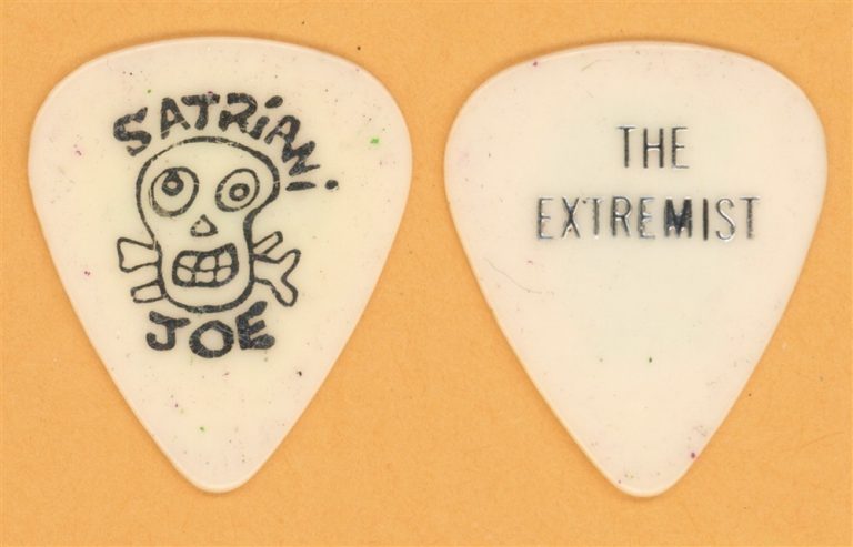 Joe Satriani Vintage Guitar Pick - 1992 The Extremist Tour