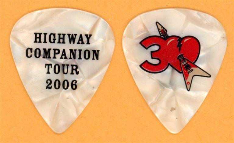 Tom Petty and The Heartbreakers Guitar Pick - 2006 Highway Companion Tour