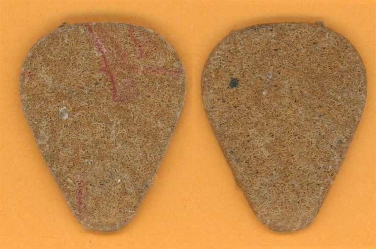 Tom Petty and The Heartbreakers Howie Epstein Guitar Pick - 1997 Fillmore Tour