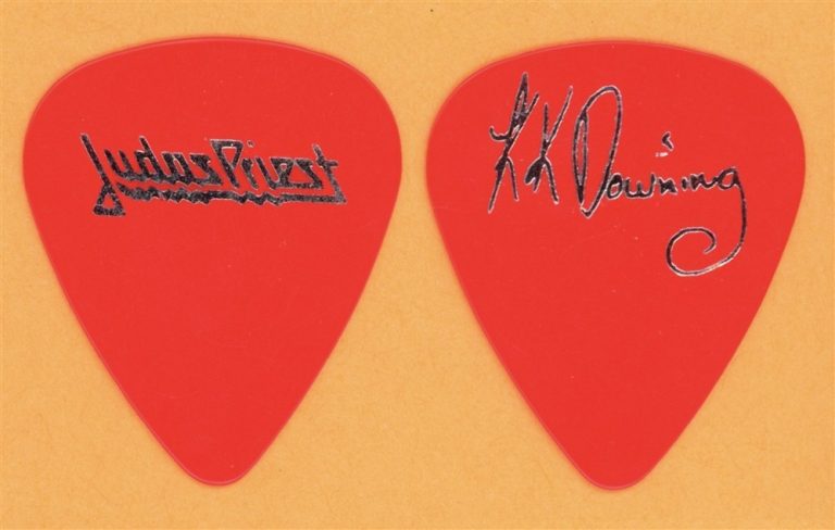 Judas Priest KK Downing Vintage Guitar Pick - 1988 Ram it Down Tour