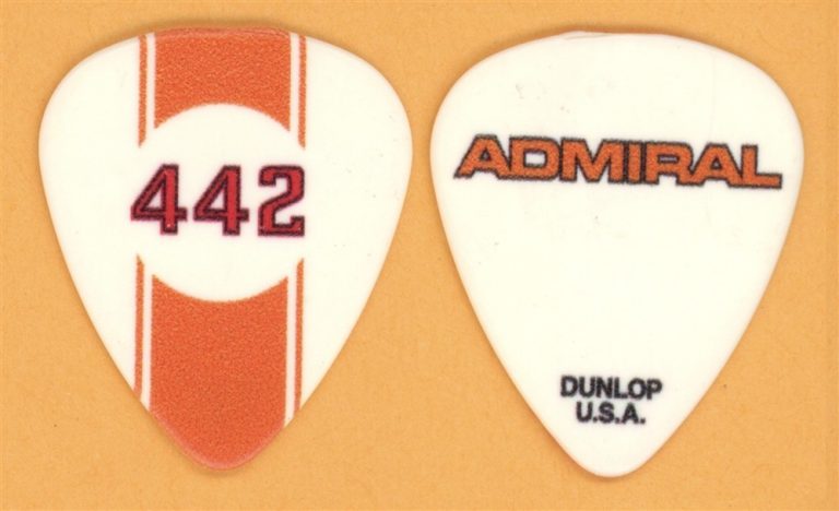 Aerosmith Joe Perry Vintage Tour Guitar Pick - Admiral 442