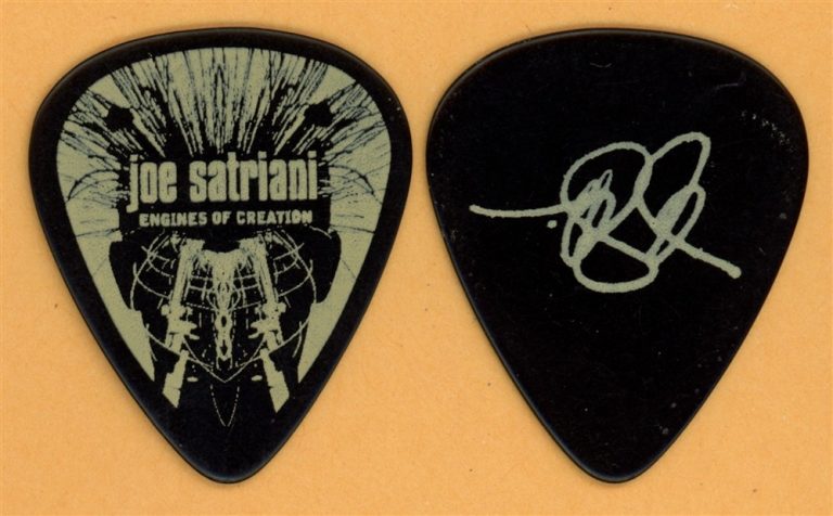 Joe Satriani Vintage Guitar Pick - 2000 Engines of Creation Tour - Misprint