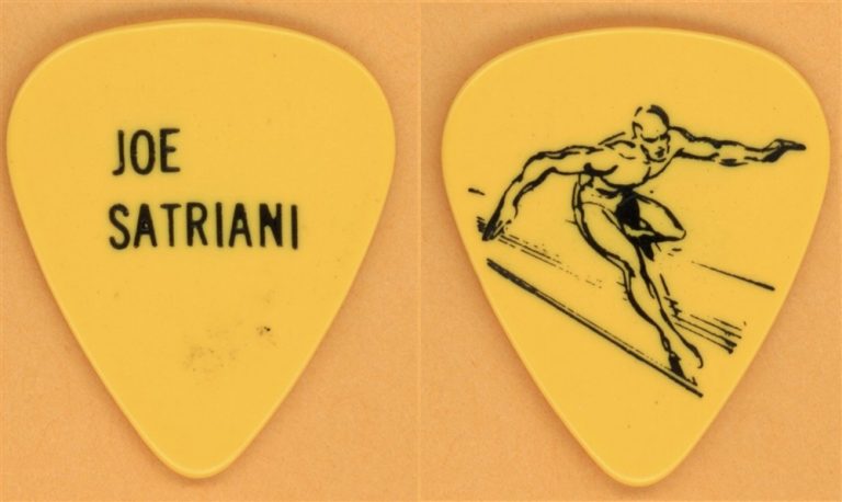 Joe Satriani Vintage Guitar Pick - 1987 Surfing with the Alien Tour