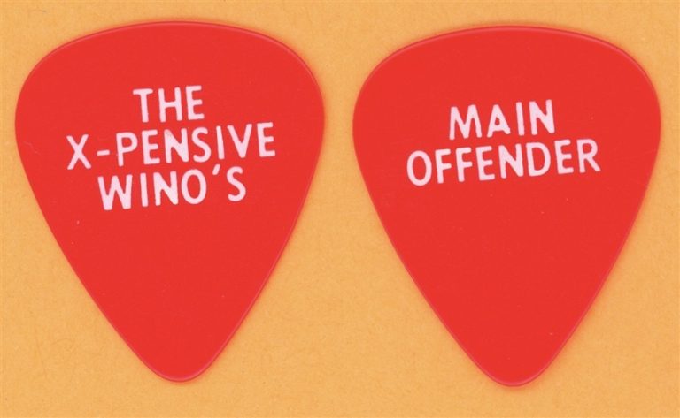 Rolling Stones Keith Richards Vintage Guitar Pick - 1992 Main Offender Tour