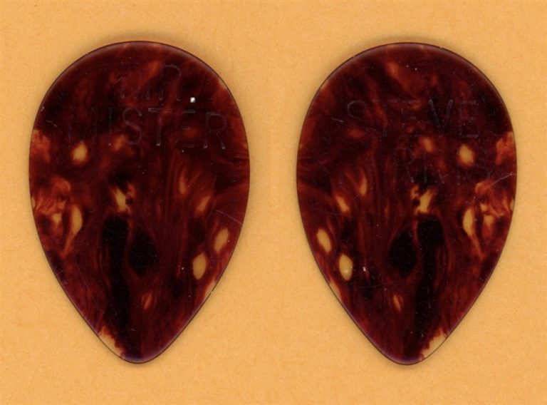 Mr. Mister Steve Farris Vintage Guitar Pick - 1985 Welcome the Real World Tour