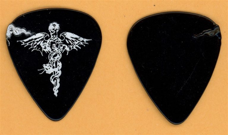 Motley Crue Mick Mars Vintage Guitar Pick - 1989 Dr. Feelgood Tour - Misprint