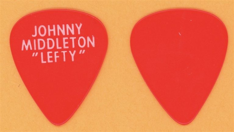 Savatage Johnny Middleton LEFTY Vintage Tour Guitar Pick