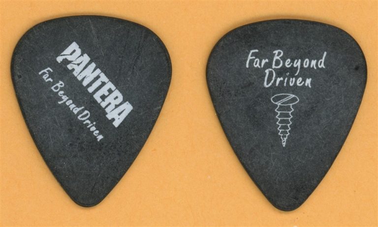Panterea Dimebag Darrell Vintage Guitar Pick - 1994 Far Beyond Driven Tour