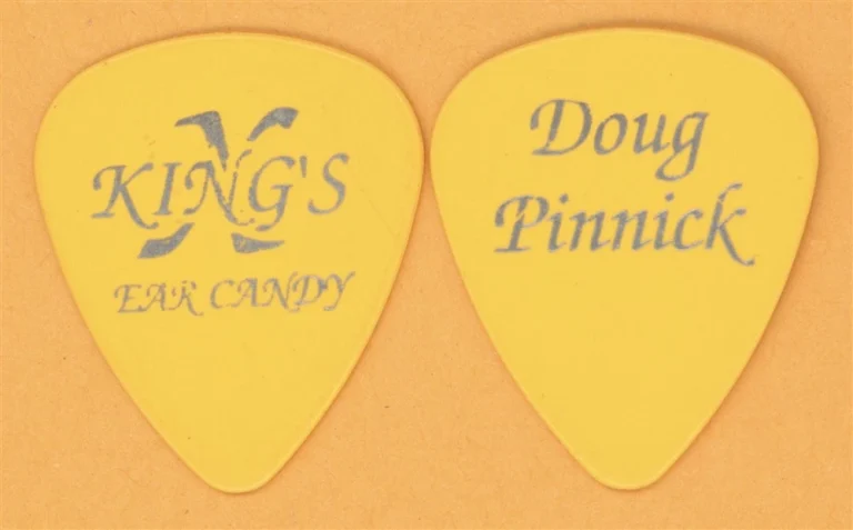 King's X Doug Pinnick Vintage Guitar Pick - 1996 Ear Candy Tour