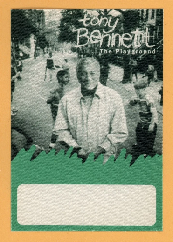 Tony Bennett 1998 The Playground Concert Tour All Access Backstage Pass