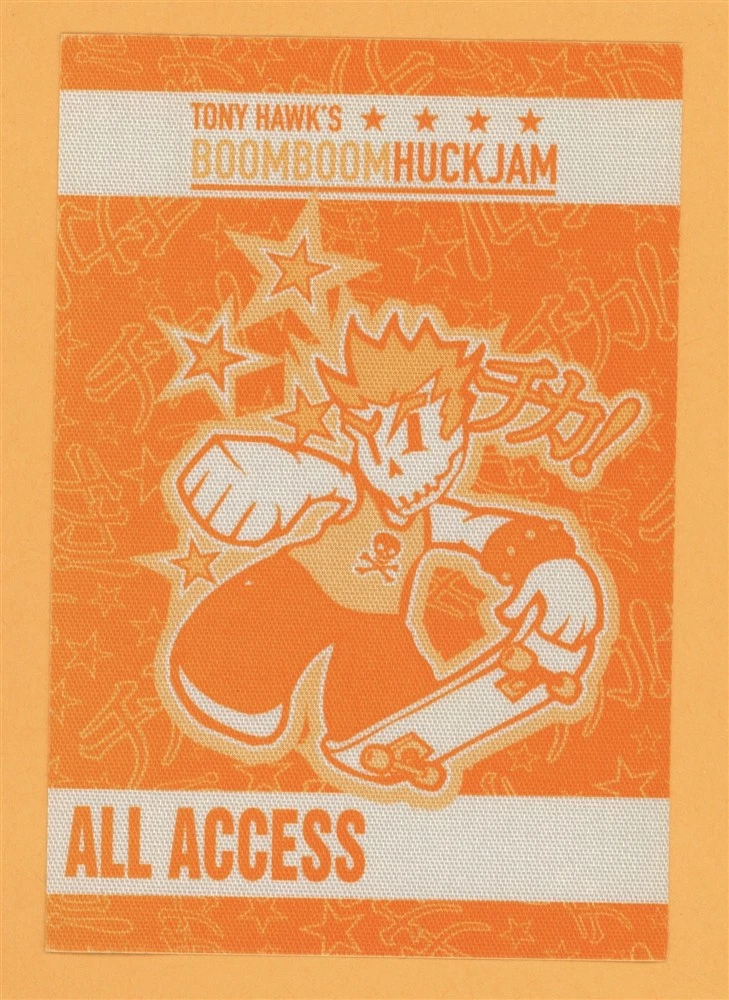 Tony Hawk 2002 Boom Boom Huck Jam All Access Backstage Pass