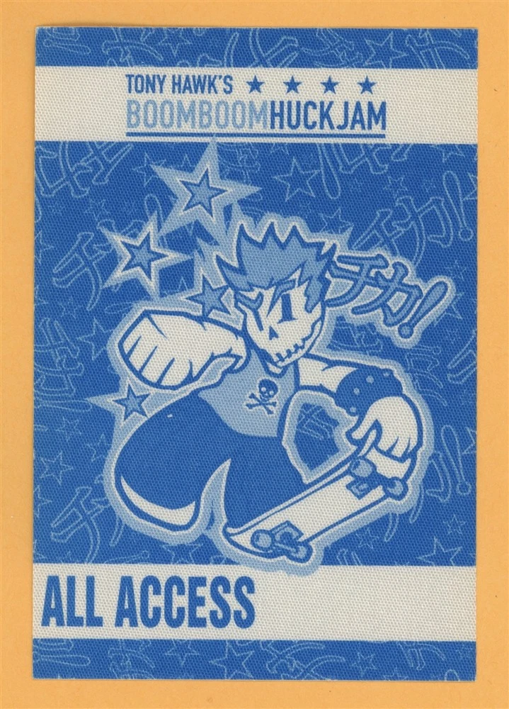 Tony Hawk 2002 Boom Boom Huck Jam All Access Backstage Pass