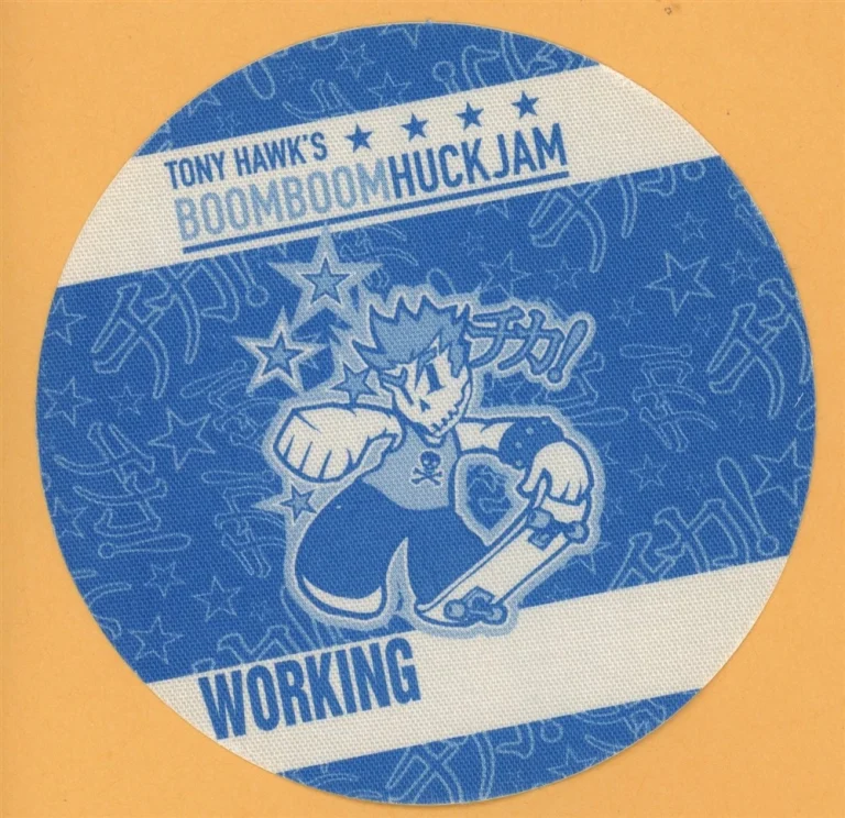 Tony Hawk 2002 Boom Boom Huck Jam Working Backstage Pass