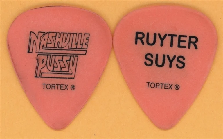 Nashville Pussy Ruyter Suys Vintage Guitar Pick - 2005 Get Some Tour