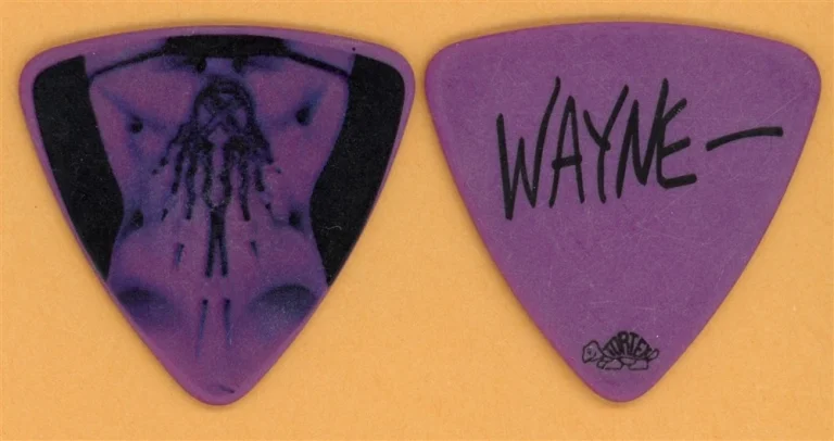 Static X Wayne Static Vintage Guitar Pick - 2009 Cult of Static Tour