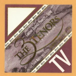 3 Tenors 1998 Luciano Pavarotti Concert Tour TV Backstage Pass
