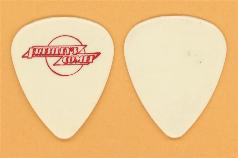 Frehley's Comet Ace Frehley KISS Vintage Guitar Pick - 1987 Tour