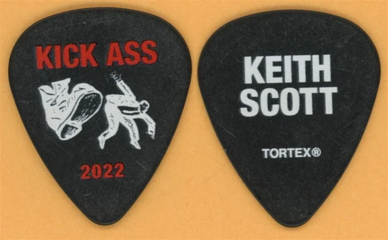 Bryan Adams Keith Scott Authentic Guitar Pick - 2022 So Happy It Hurts Tour