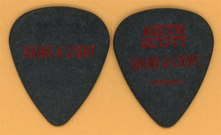 Bryan Adams Keith Scott Authentic Guitar Pick - 2019 Shine A Light Tour