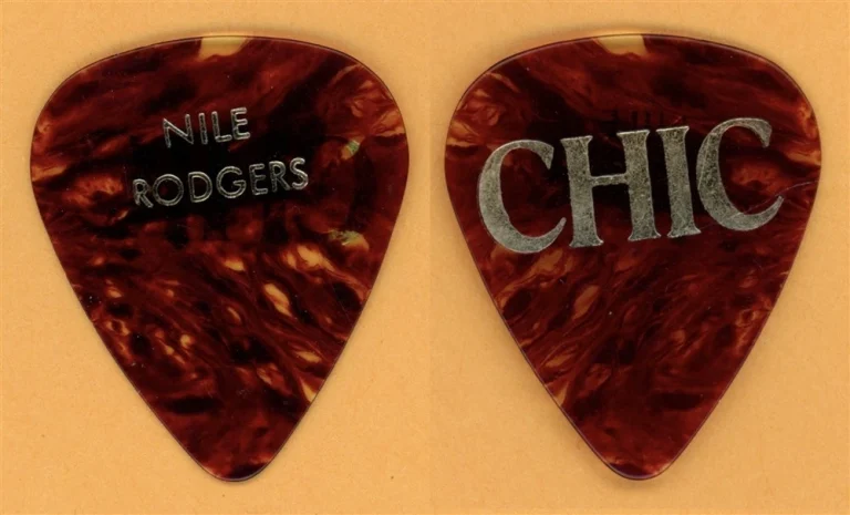 Chic Nile Rodgers Vintage Guitar Pick - 1990 Chic-ism Tour