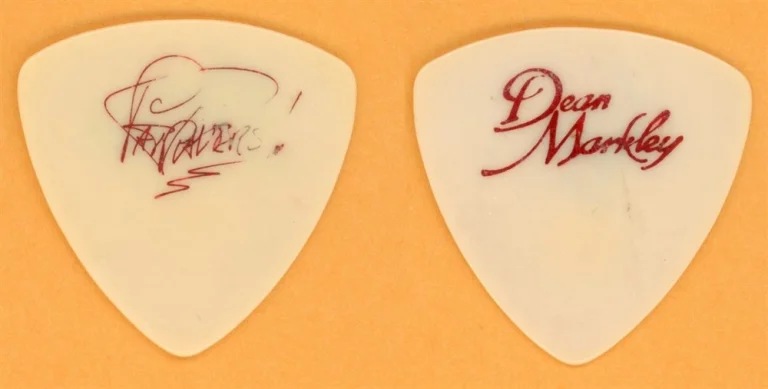 Pat Travers Band Vintage Tour Guitar Pick