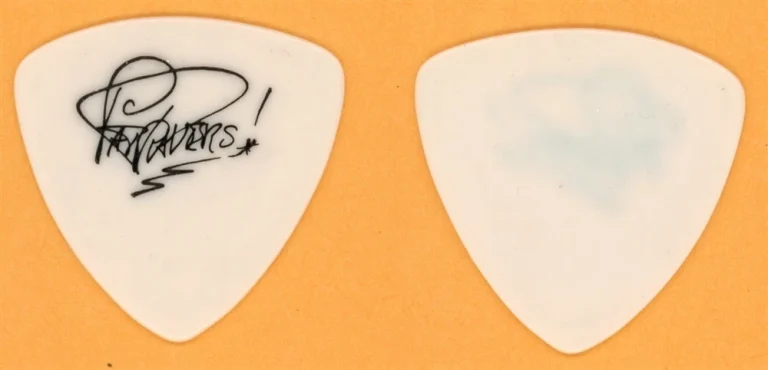 Pat Travers Band Vintage Tour Guitar Pick