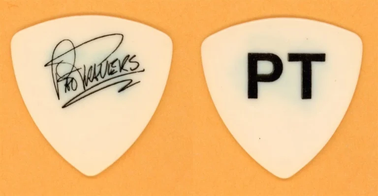 Pat Travers Band Vintage Tour Guitar Pick