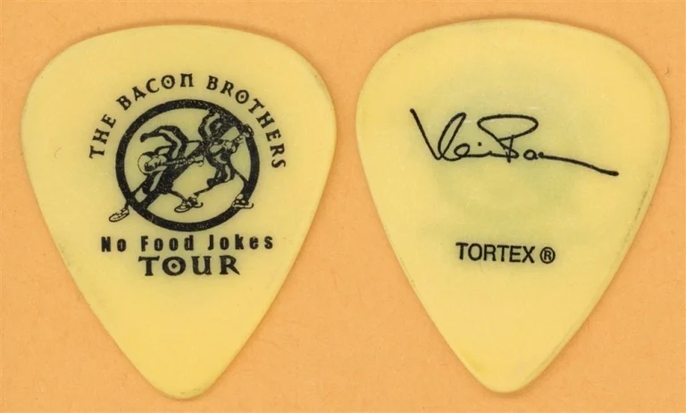 Bacon Brothers Kevin Bacon Vintage Guitar Pick - 2003 No Food Jokes Tour
