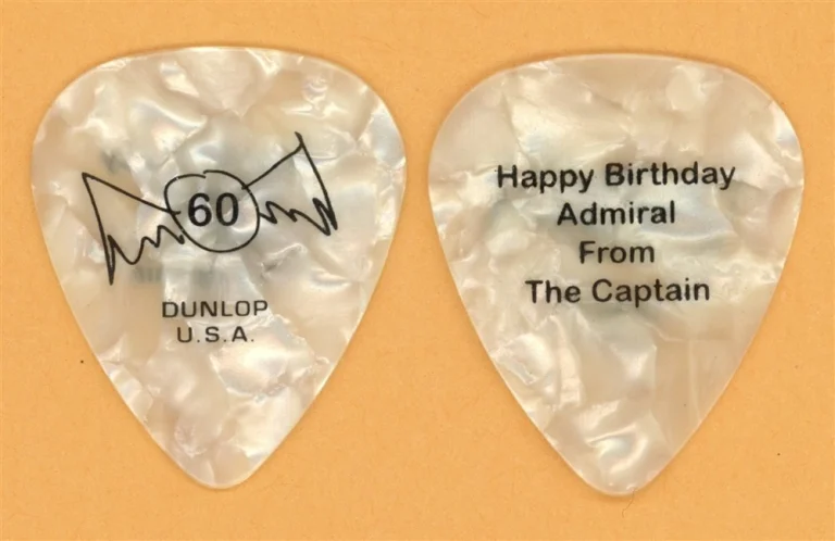 Aerosmith Joe Perry Vintage Tour Guitar Pick - 60th Birthday RARE