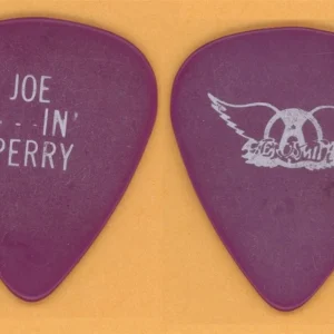 Aerosmith Joe F---IN' Perry Vintage Guitar Pick - 1985 Done With Mirrors Tour