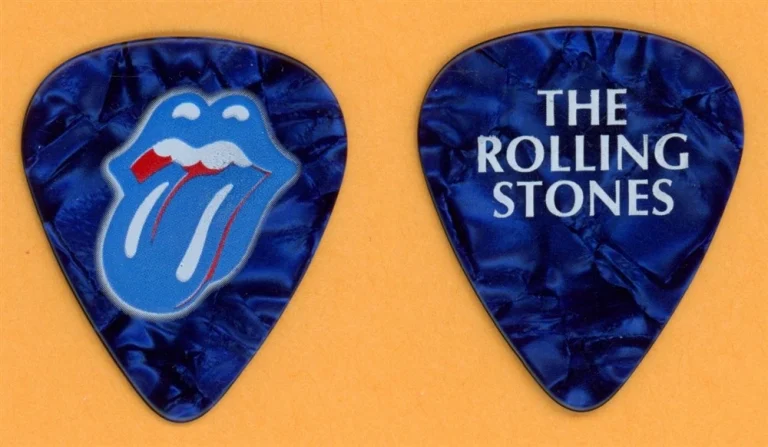Rolling Stones Keith Richards Vintage Guitar Pick - 1994 Voodoo Lounge Tour