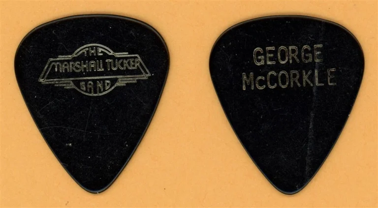 Marshall Tucker Band George McCorkle Vintage Tour Guitar Pick