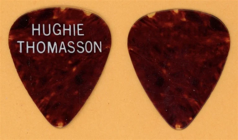 Outlaws Hughie Thomasson Vintage Guitar Pick - 1979 US Tour