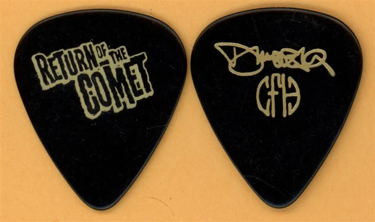 Ace Frehley Dimebag Pantera Vintage Guitar Pick - 1997 Return The Comet Tour