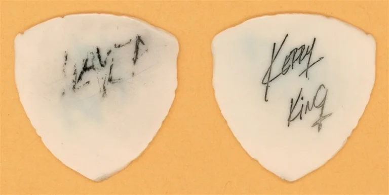 Slayer Kerry King Vintage Guitar Pick - 1987 Reign In Blood Tour - USED