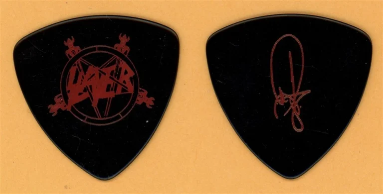 Slayer Tom Araya Vintage Guitar Pick - 1991 Seasons in the Abyss Tour