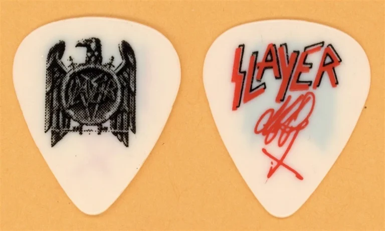 Slayer Jeff Hannenman Vintage Guitar Pick - 1994 Divine Intervention Tour
