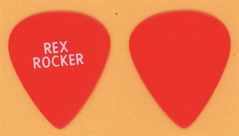 Pantera Rex Brown Vintage Guitar Pick - 1985 I Am the Night Tour