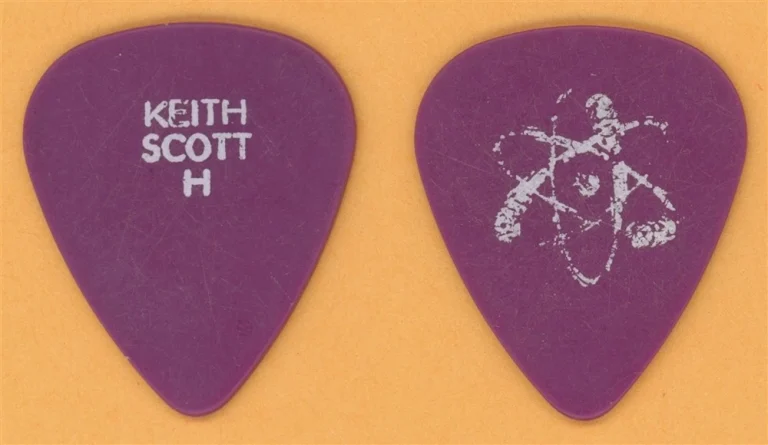 Bryan Adams Keith Scott 1st Custom Vintage Guitar Pick - 1984 Reckless Tour