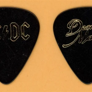 AC/DC Angus Young Gold Vintage Guitar Pick - 1985 Fly on The Wall Tour