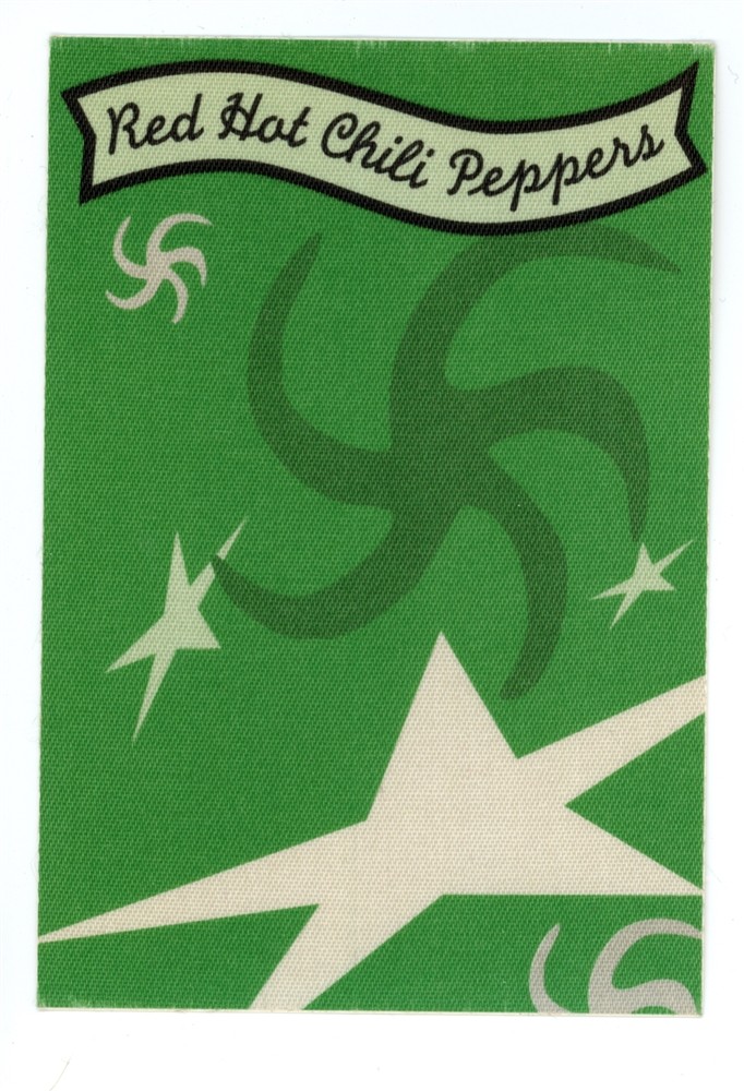 Red Hot Chili Peppers 1995 One Hot Minute Concert Tour Working Backstage Pass