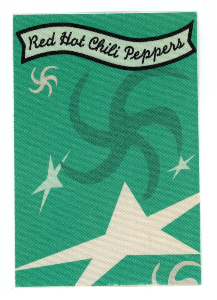 Red Hot Chili Peppers 1995 One Hot Minute Concert Tour Working Backstage Pass
