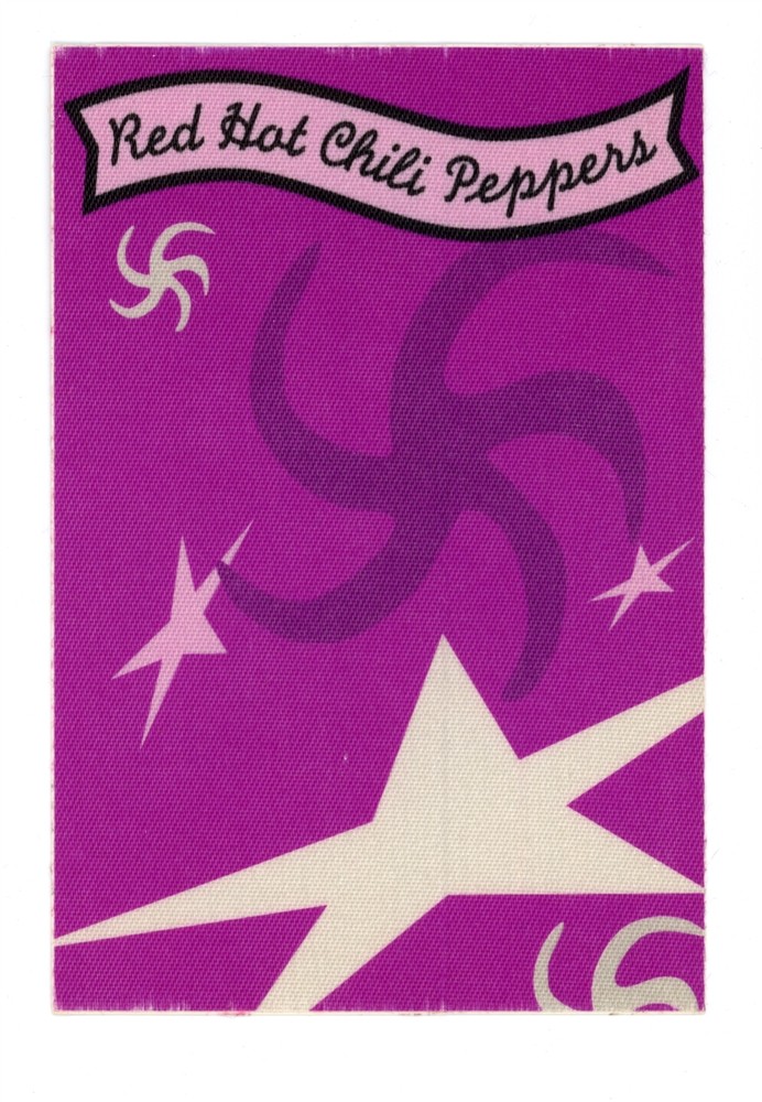 Red Hot Chili Peppers 1995 One Hot Minute Concert Tour Working Backstage Pass