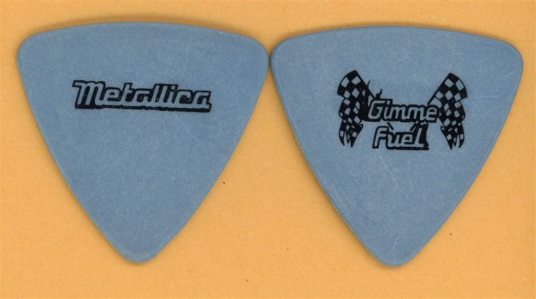 Metallica Jason Newsted Vintage Guitar Pick - 1999 Garage Tour