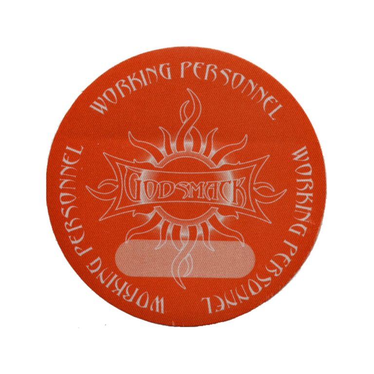 Godsmack 2003 Faceless Concert Tour Working Backstage Pass