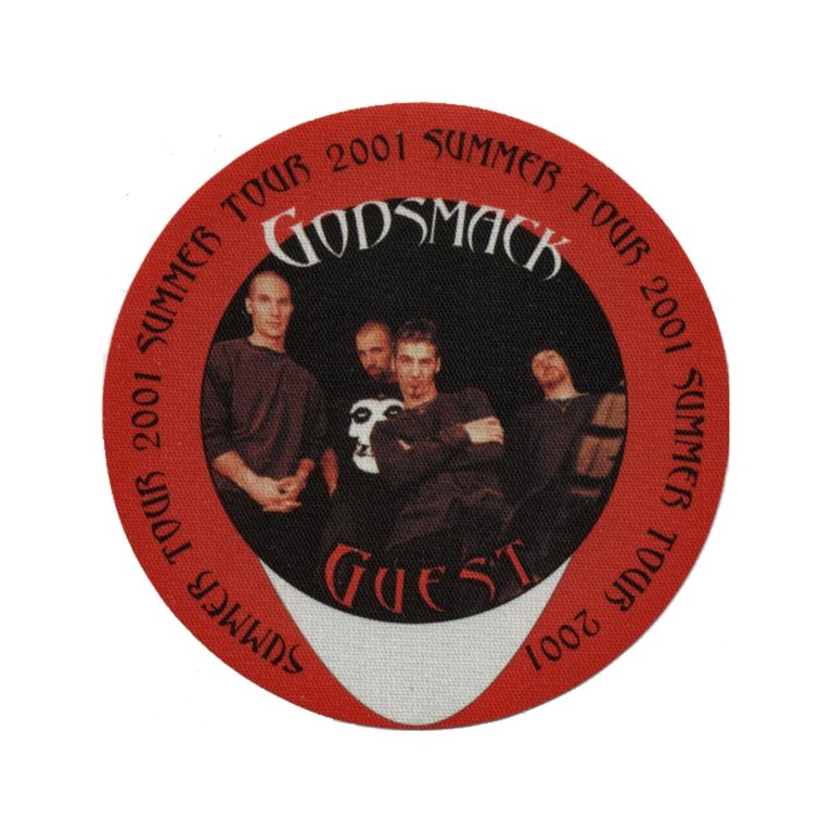 Godsmack 2001 Awake Concert Tour Guest Backstage Pass