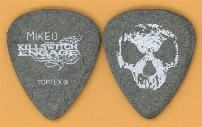 Killswitch Engage Mike D'Antonio Vintage Guitar Pick - 2007 Daylight Dies Tour