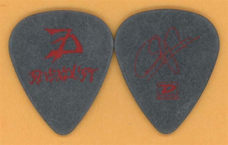 Sevendust John Connolly Vintage Guitar Pick - 2005 Next Tour